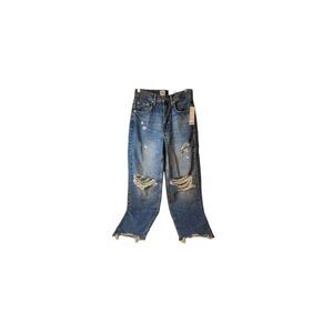 Urban Outfitters‎ BDG Women's Size 27 High-Rise Baggy Lightwash Distressed Denim